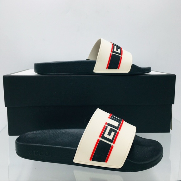 Gucci 522884 JC200 9572 Women’s Rubber Slide/ sandal - Picture 4 of 15